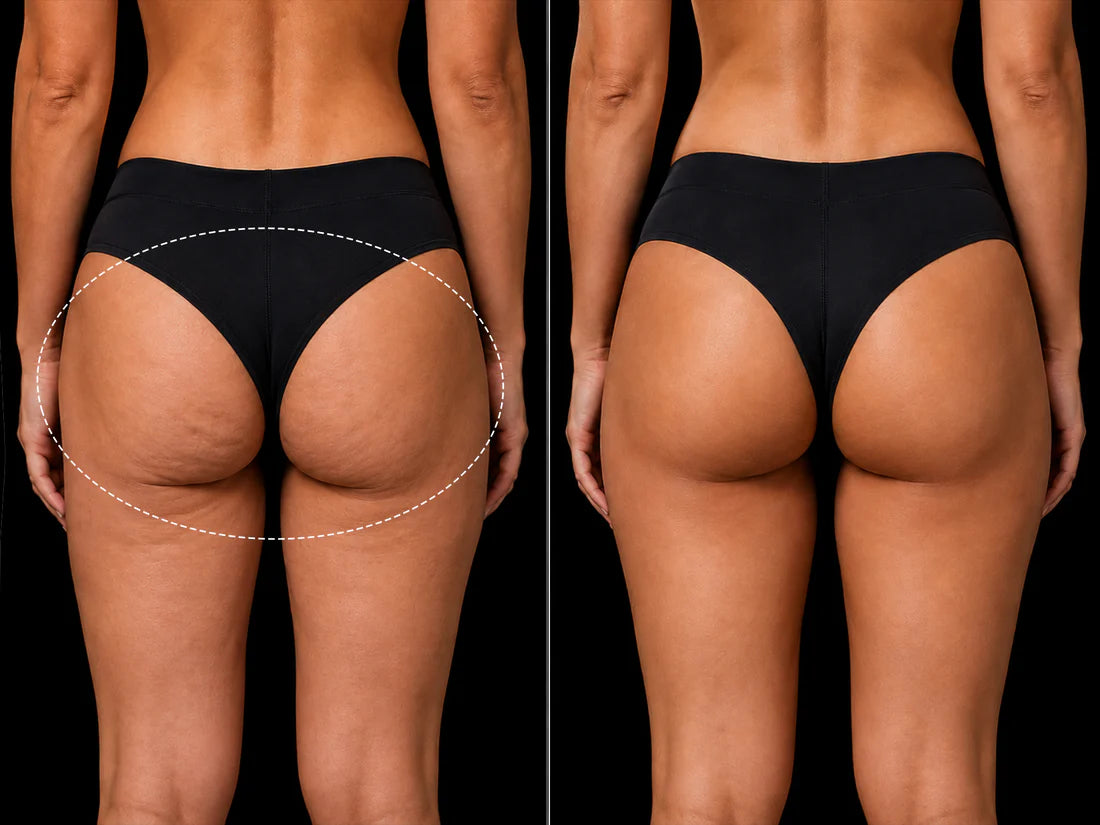 Sagginess before and after