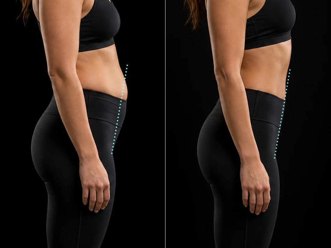 Tilt before and after